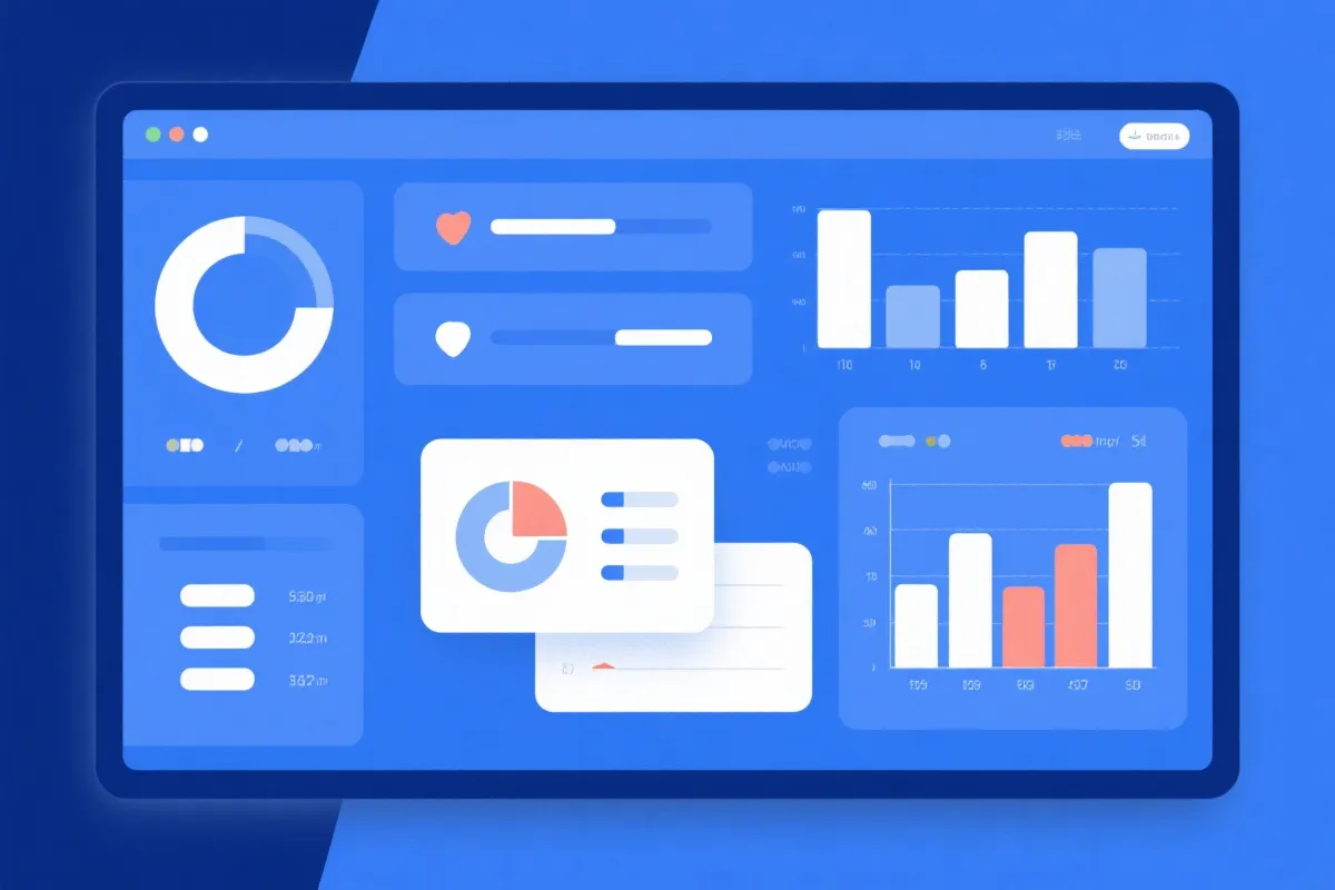 数据面板示意图